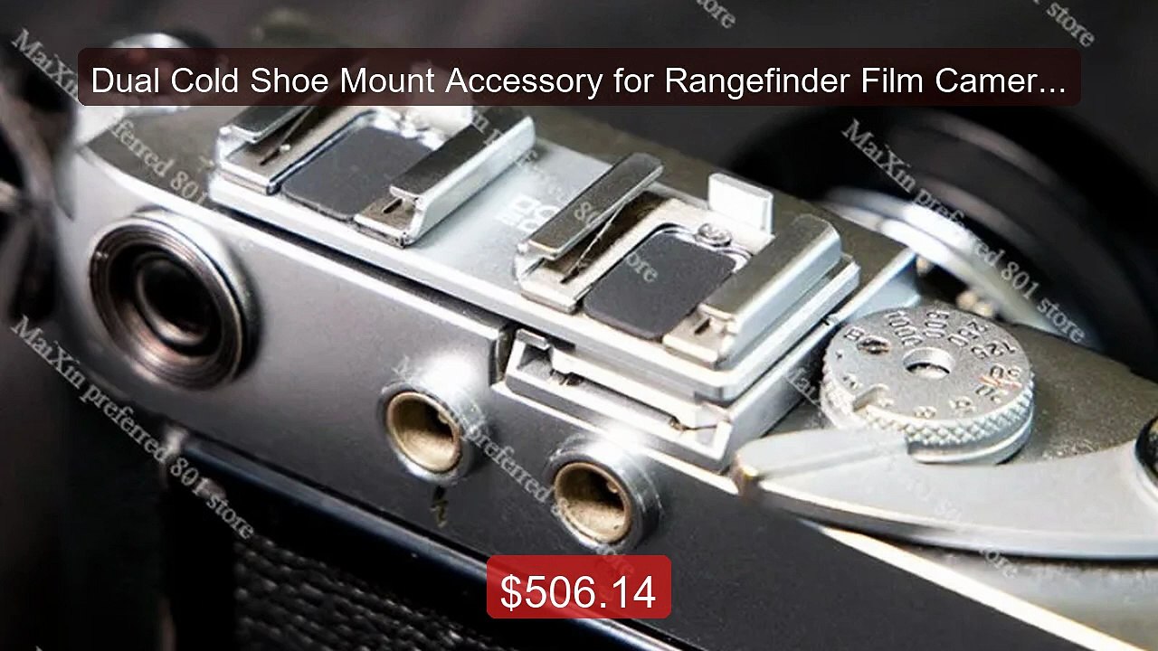 Dual Cold Shoe Mount Accessory for Rangefinder Film Camera Pho... -- Best Buy 2026 | Great Quality!