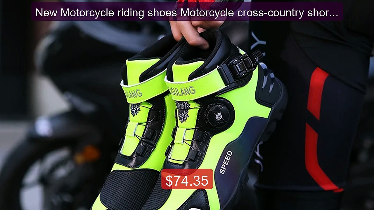 New Motorcycle riding shoes Motorcycle cross-country short boots R... -- Best Deal 2026 | Shop Now!