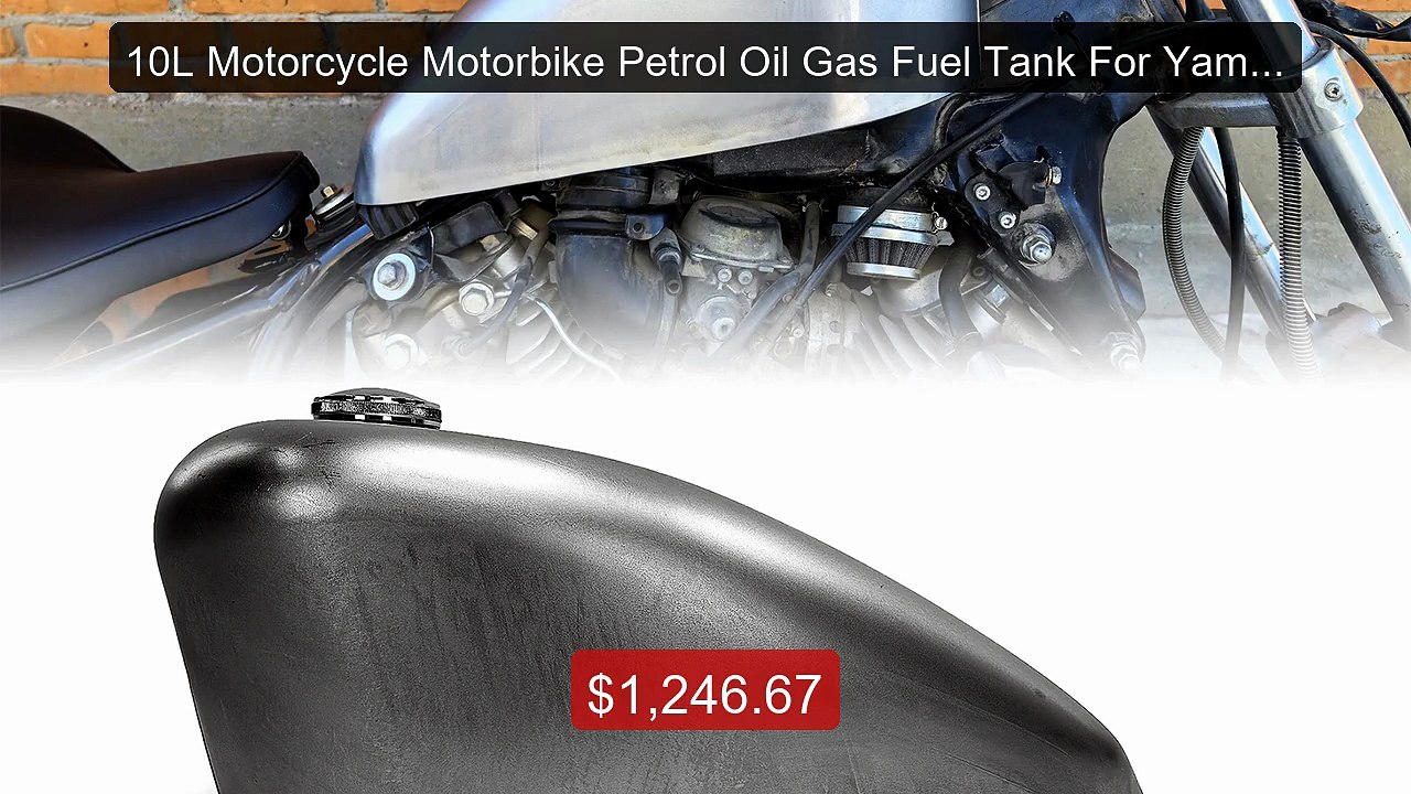 10L Motorcycle Motorbike Petrol Oil Gas Fuel Ta...