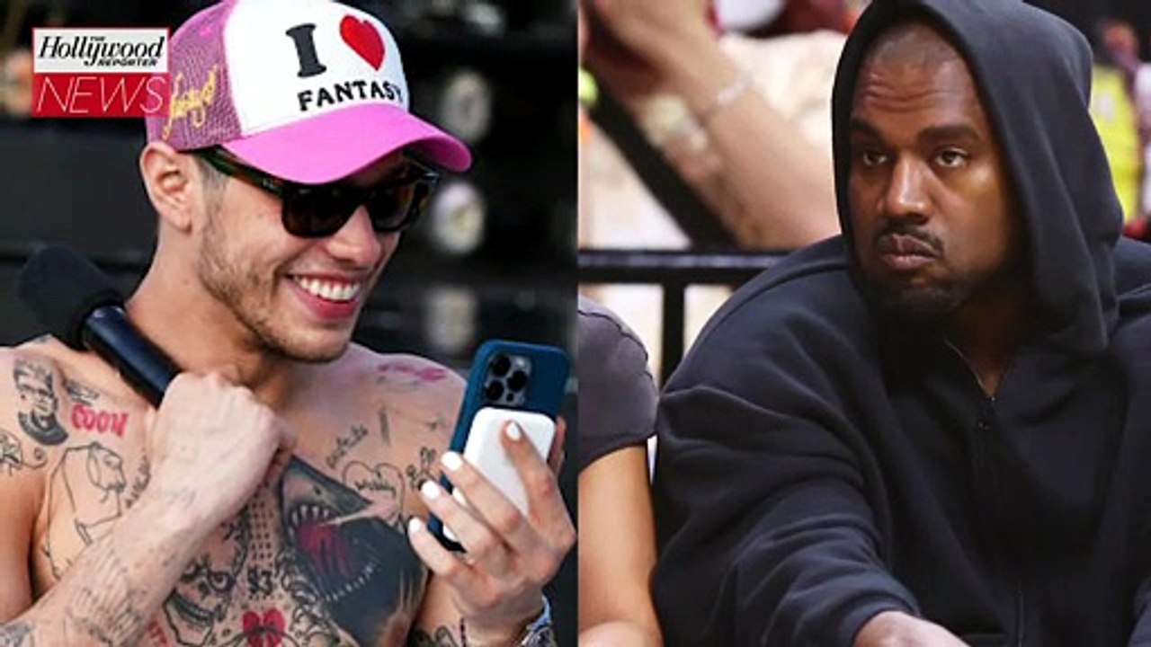 Kanye West Responds to Pete Davidson's Text Messages About His Mental Health & Kim Kardashian | THR News [Full Movie]