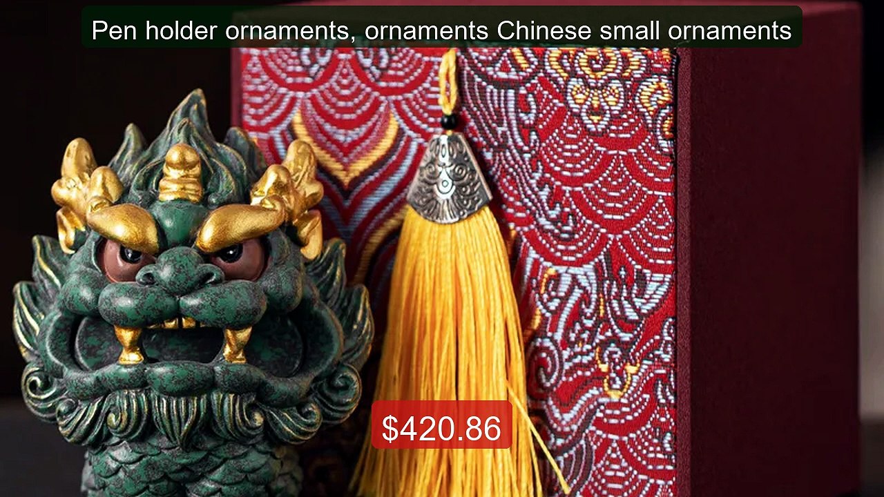Pen holder ornaments, ornaments Chinese small ornaments -- Amazing Value 2026 | Must Have!
