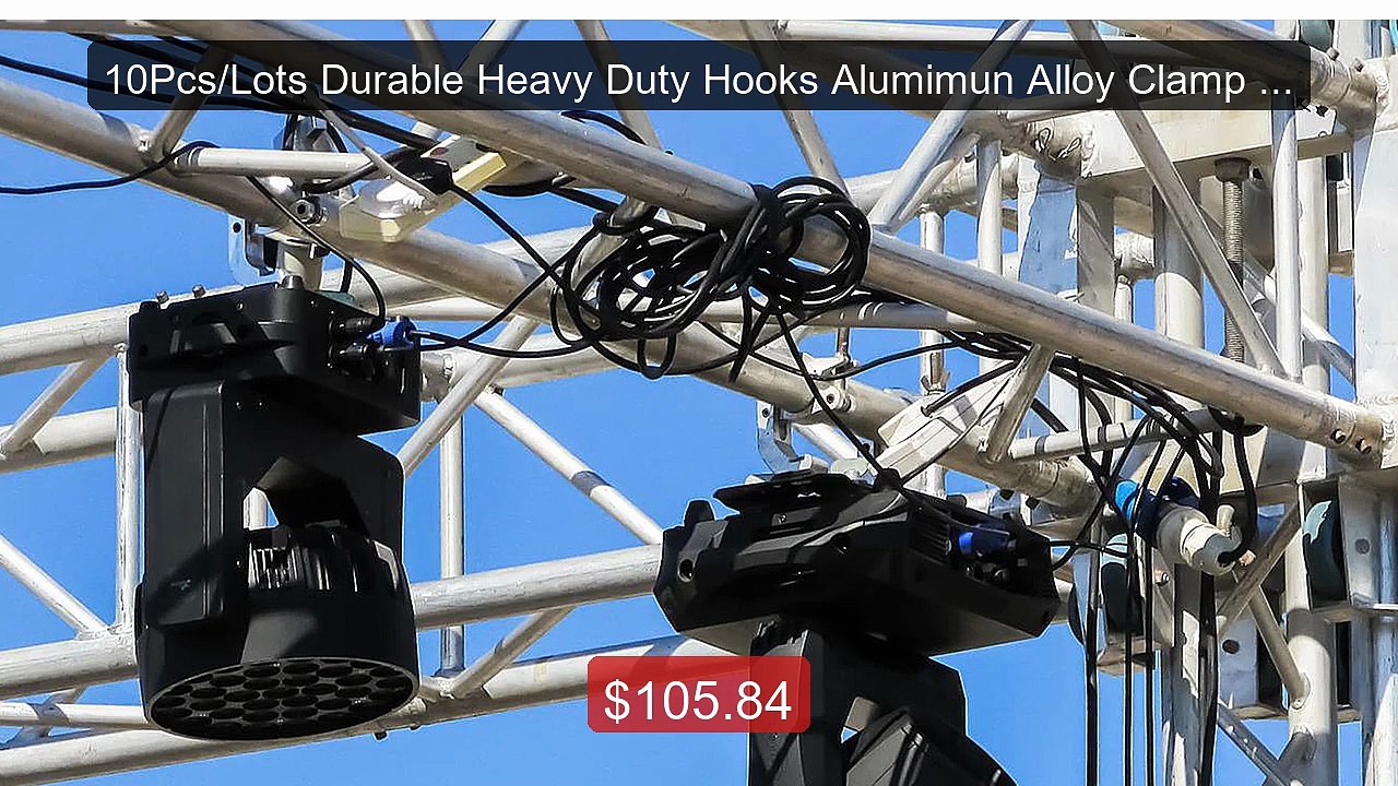 10Pcs/Lots Durable Heavy Duty Hooks Alumimun Alloy Clamp 150kg 40-6... -- Top Rated 2026 | Buy Now!