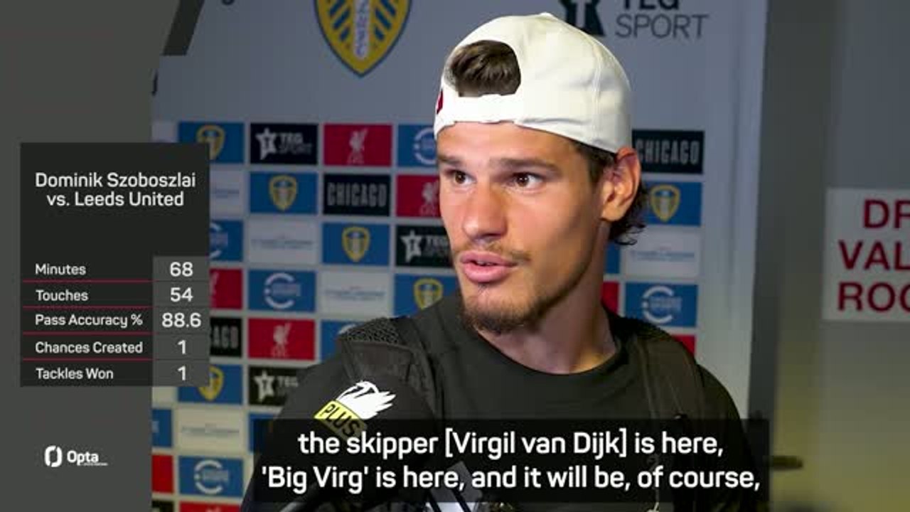 'Big Virg is here' - Kerkez on Szoboszlai captaincy debate at Liverpool