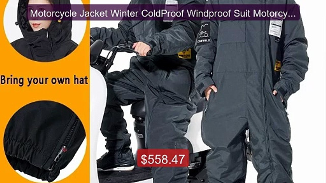 Motorcycle Jacket Winter ColdProof Windproof Suit Motorcycle C... -- Best Buy 2026 | Great Quality!
