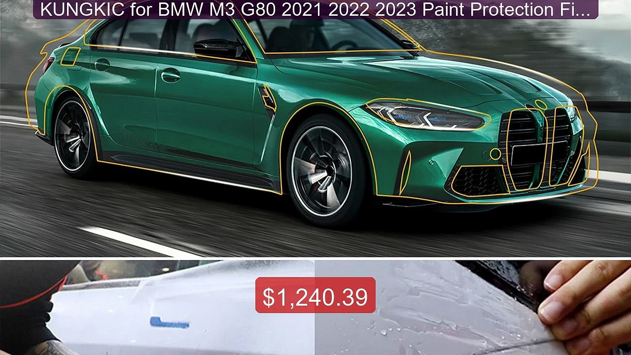 KUNGKIC for BMW M3 G80 2021 2022 2023 Paint Protection Film Ca... -- Best Buy 2026 | Great Quality!
