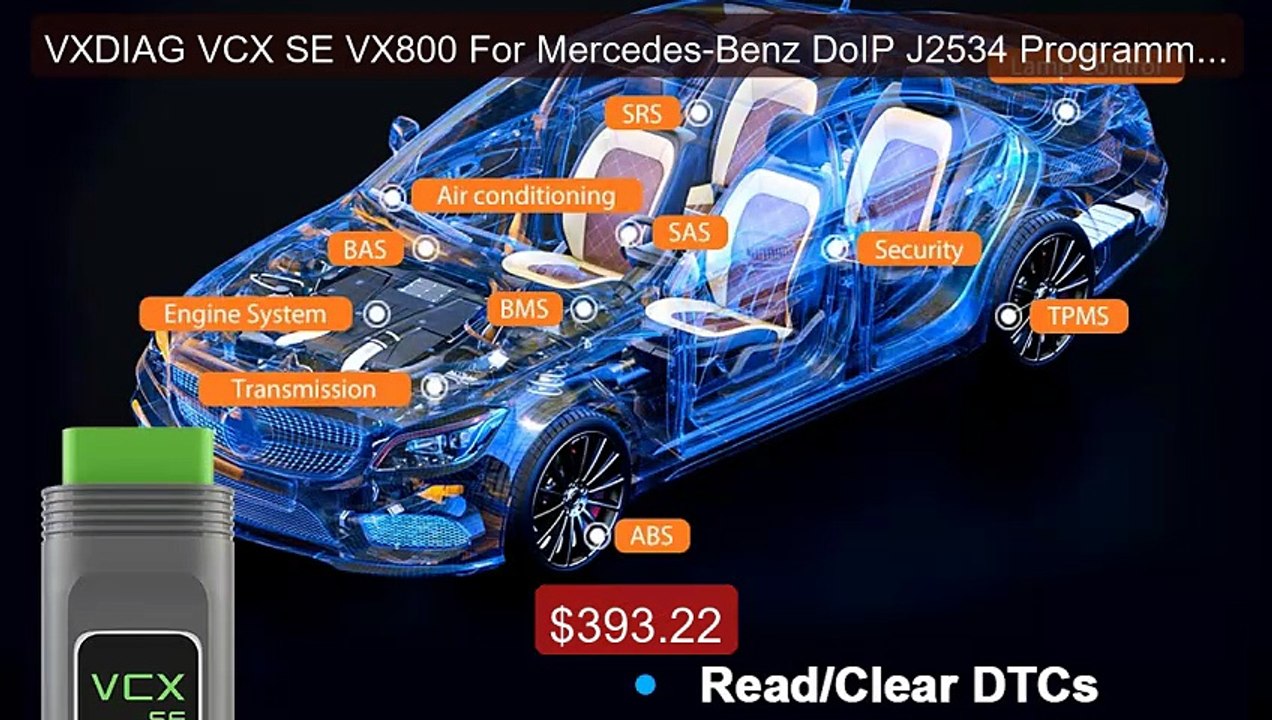 VXDIAG VCX SE VX800 For Mercedes-Benz DoIP J2534 Programmin... -- Top Pick 2026 | Unbeatable Price!