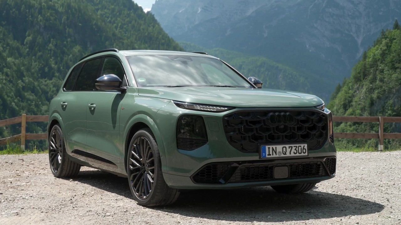 Audi Q7 SUV Agave Green Design Preview