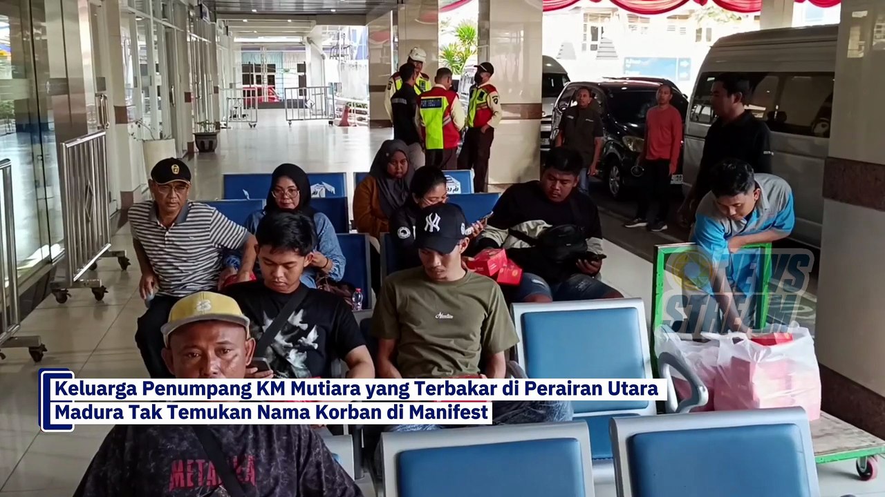Keluarga Penumpang KM Mutiara yang Terbakar di Perairan Utara Madura Tak Temukan Nama Korban di Manifest
