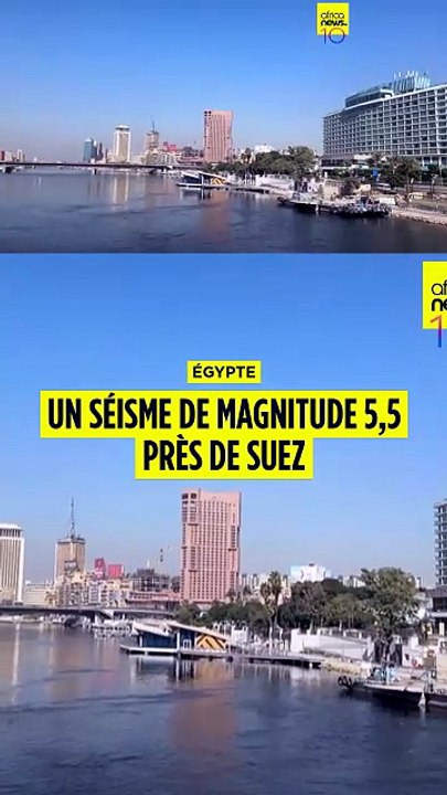 Égypte : un séisme de magnitude 5,5 secoue la région de Suez