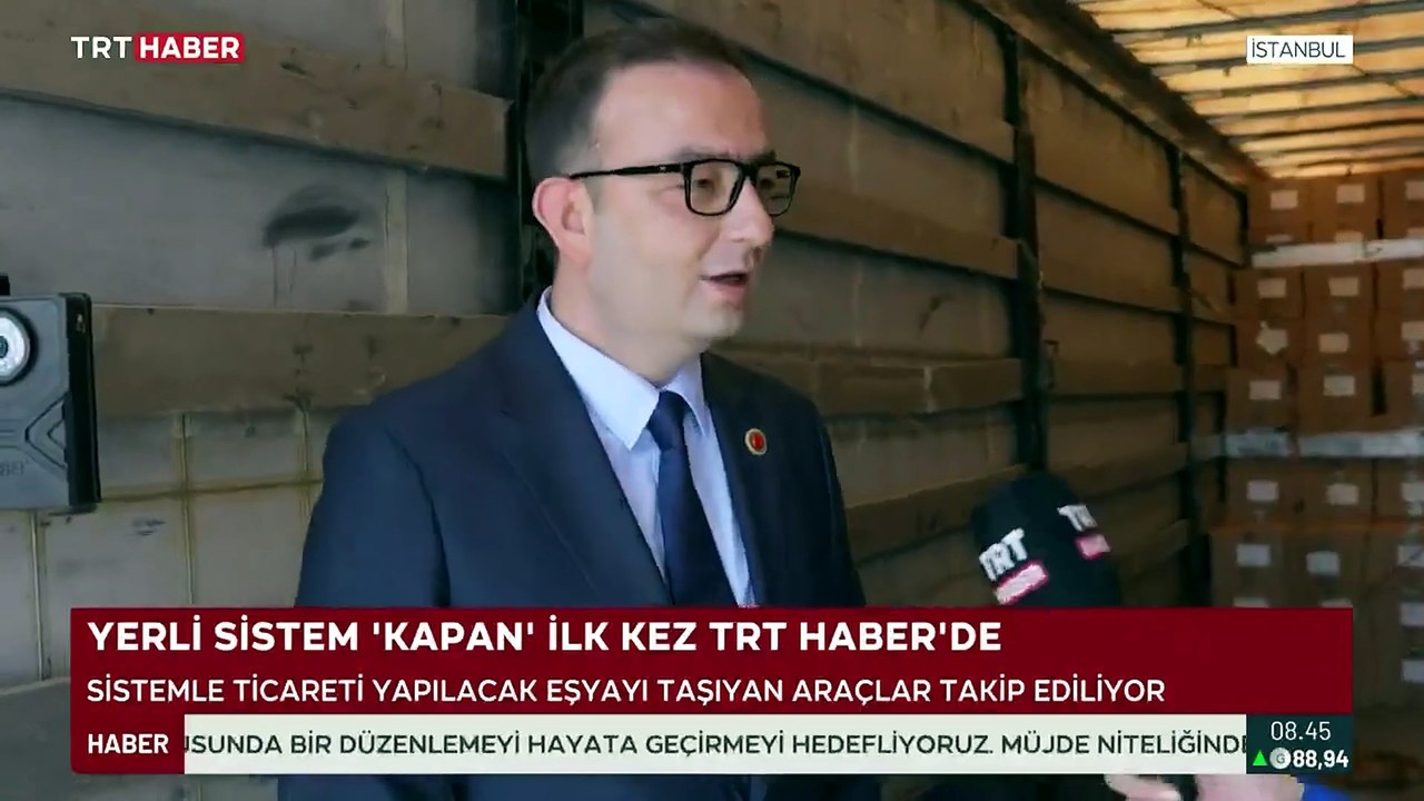 Yerli takip sistemi "Kapan" ilk kez TRT Haber'de