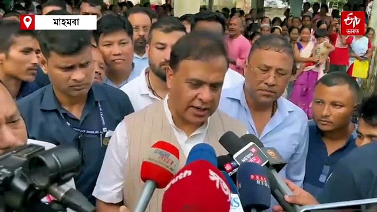 বানাক্ৰান্ত মাহমৰা অঞ্চল পৰিদৰ্শন মুখ্যমন্ত্ৰীৰ, বন্যাৰ্তক সহায়ৰ আশ্বাস