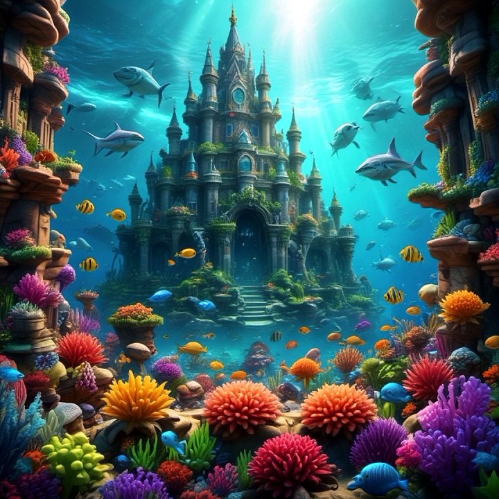 The Hidden Underwater Kingdom | Hindi Urdu AI Cartoon Adventure Story