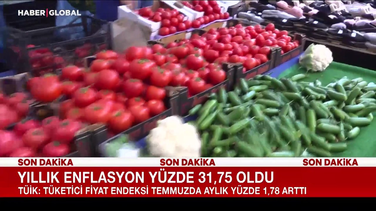 Enflasyon rakamları açıklandı