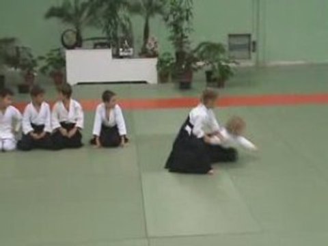 Démo Aïkido enfants 20 ans SPDM