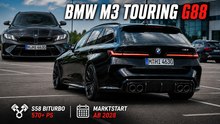 2028 BMW M3 Touring G88: Rendering zeigt den M-Kombi der Zukunft
