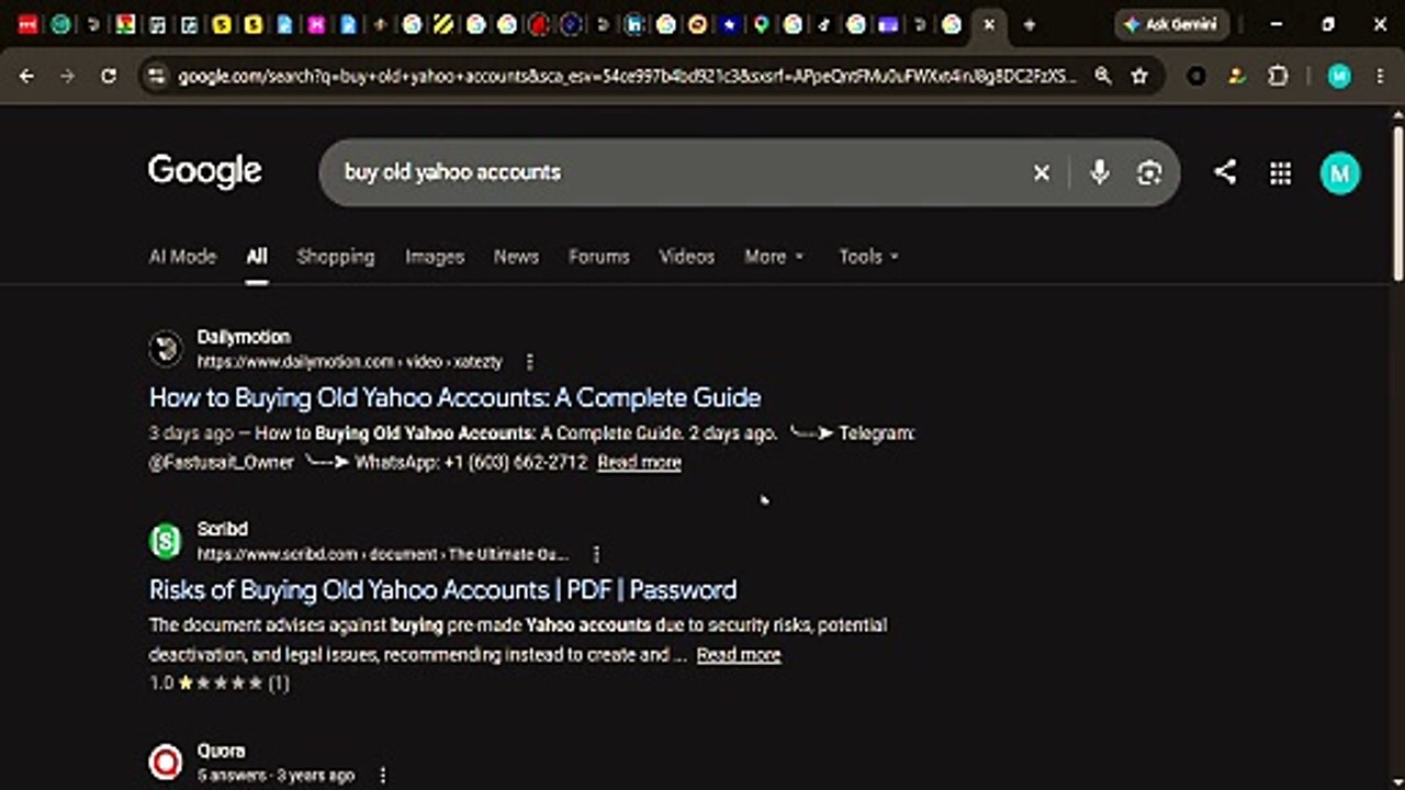 Gmail 917 Sites to Buy old Gmail Accounts- Gmail Selling