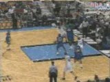 NBA Basketball - tracy mcgrady dunks on mutombo's face