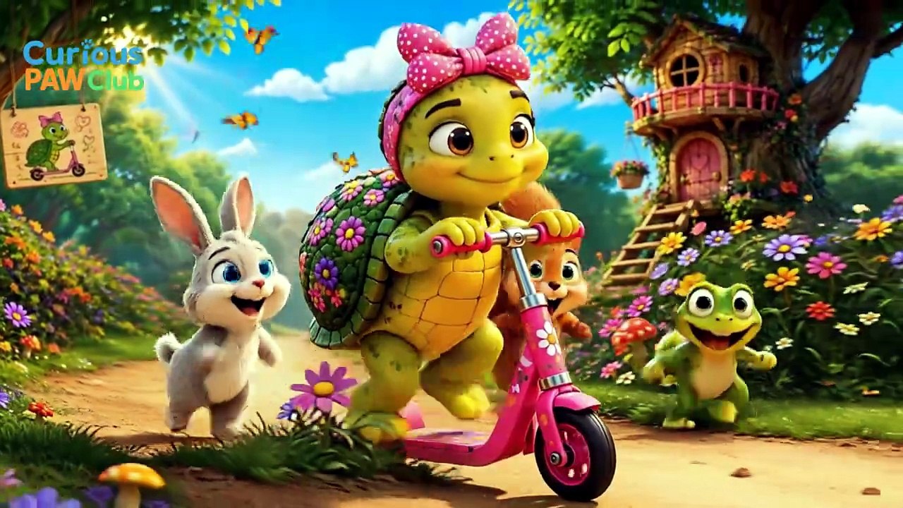 Think For Yourself! 🐢 Tilly's Scooter Song for Kids 🎶