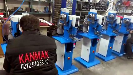 aksesuar çakma makinaları imalat satış servis yedek parça Kanmak makina 0532 213 39 62 0212 519 5389