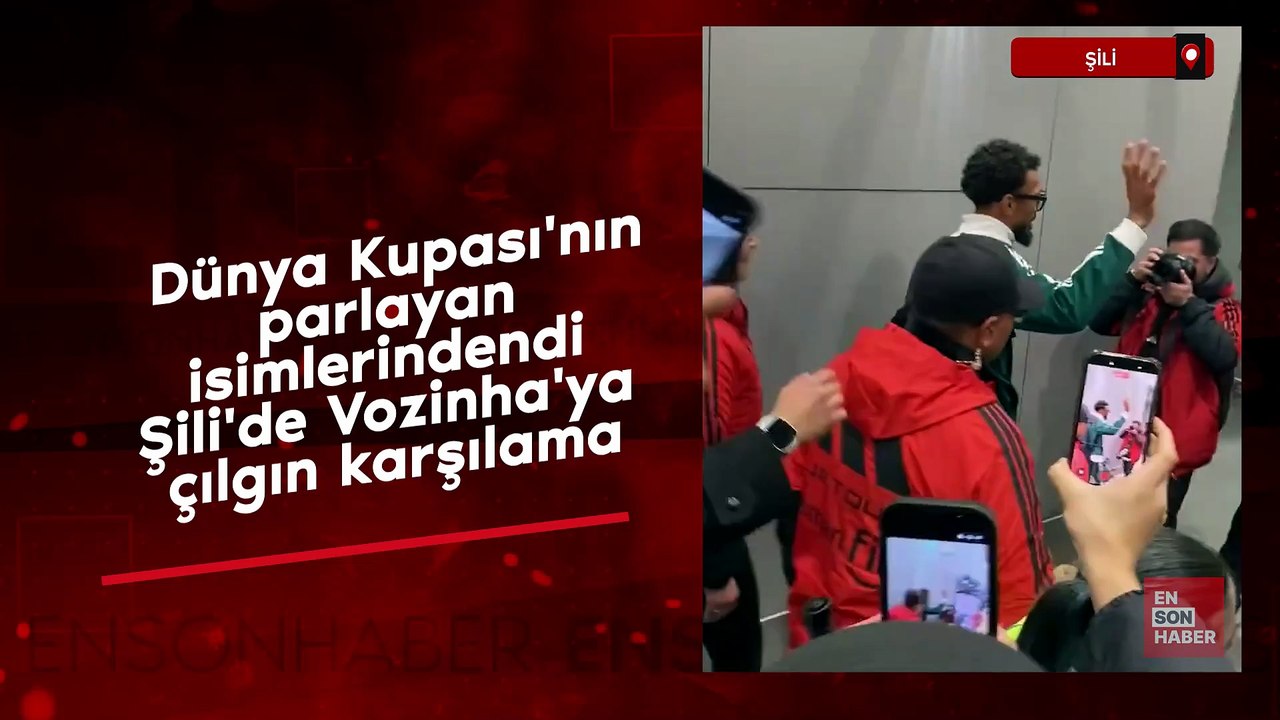 Dünya Kupası'nın parlayan isimlerindendi: Şili'de Vozinha'ya çılgın karşılama