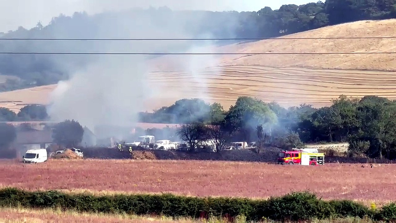 Trispen fire, Sunday August 2, 2026