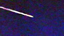 Meteor Falls Over Southern California