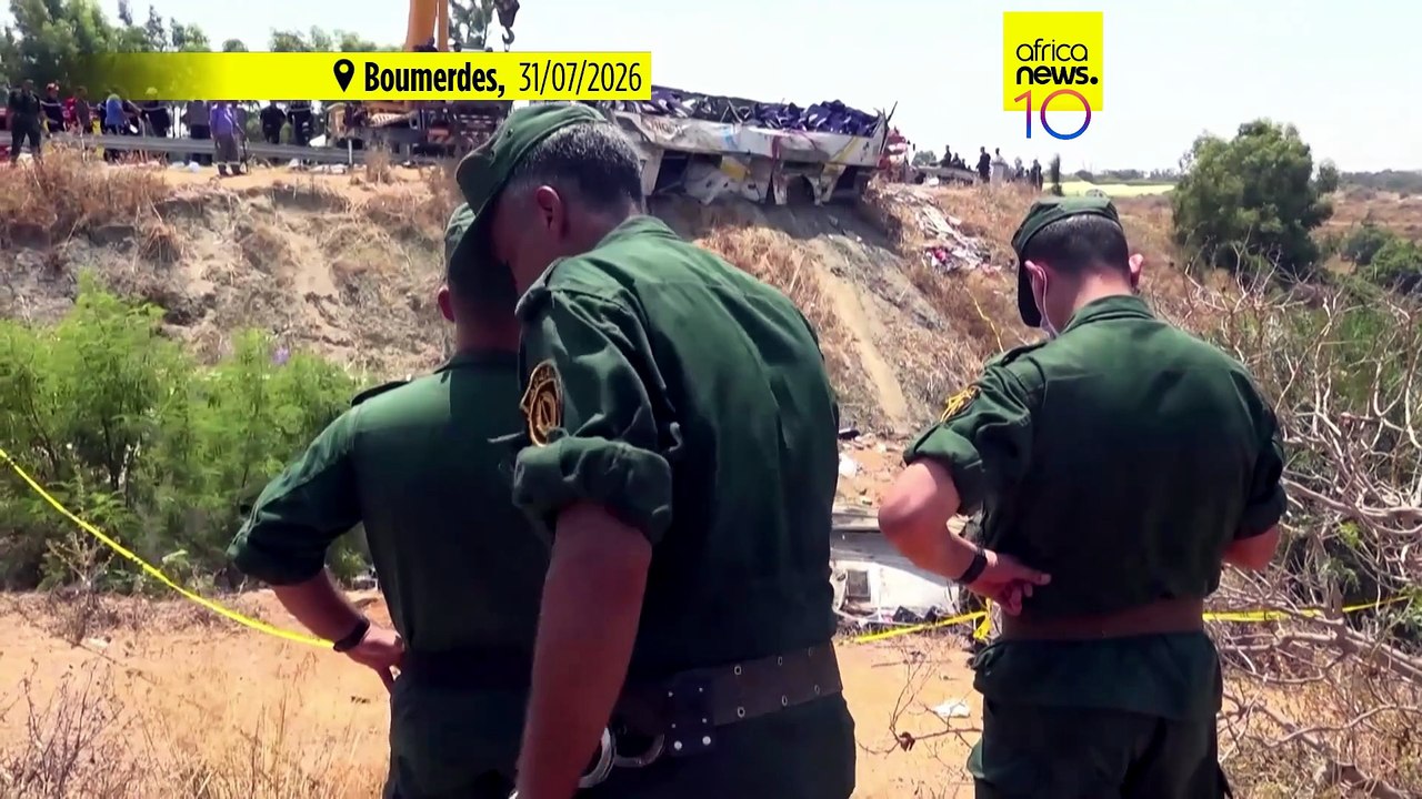 Driver in deadly Algeria bus crash was on drugs, investigators say