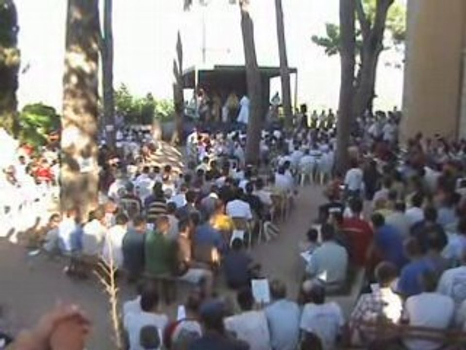 Cotignac, pèlerinage des père de famille