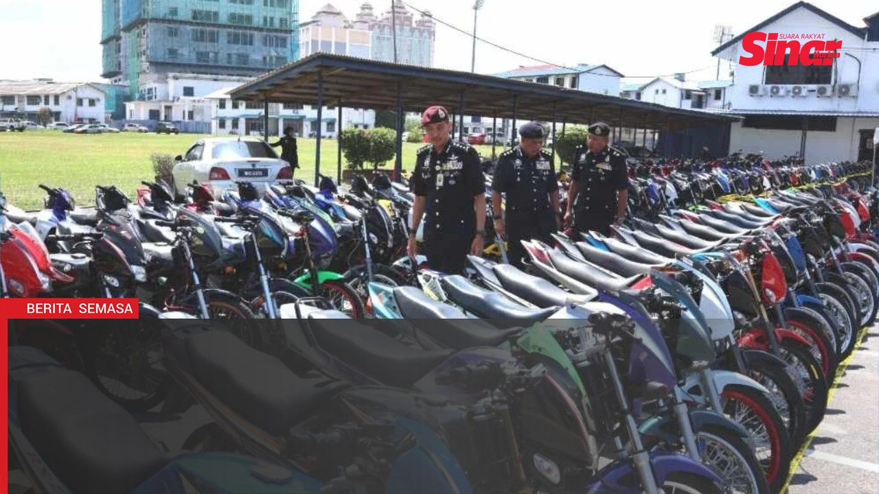 Lima maut, 222 motosikal disita sepanjang RXZ Members 8.0 di Terengganu