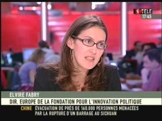 Elvire Fabry sur iTélé le 28 mai 2008