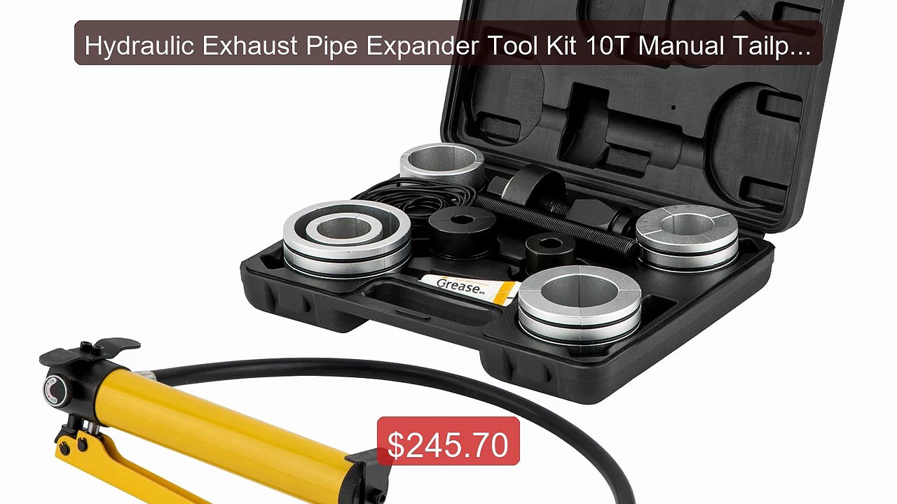Hydraulic Exhaust Pipe Expander Tool Kit 10T Ma...