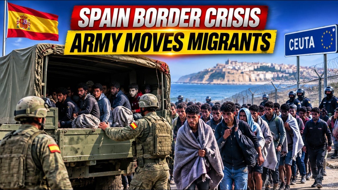 Spain Border Crisis: Army Move Migrants After Ceuta Influx | Europe | World News