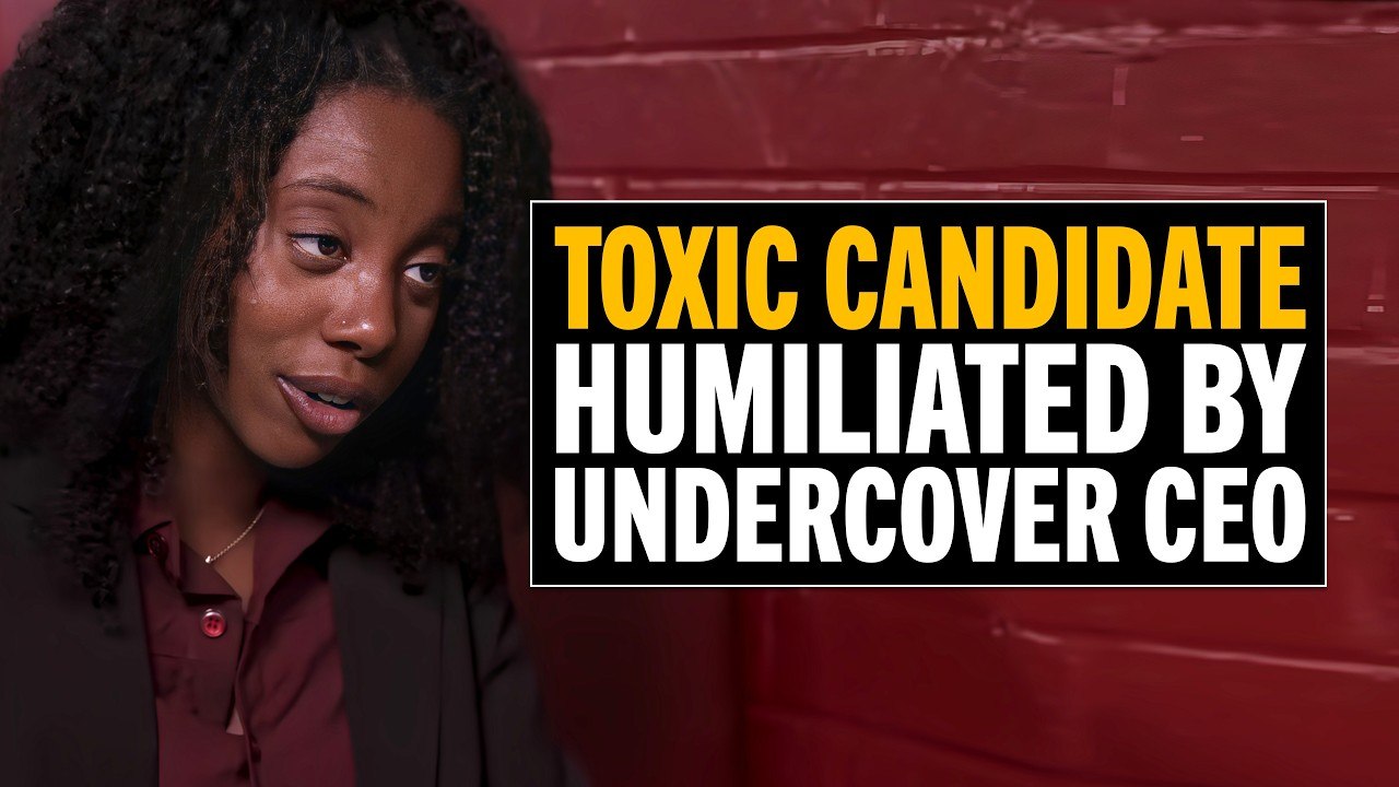 Undercover CEO Watches a Candidate Disrespect Everyone... Big Mistake
