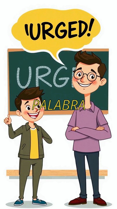 10000 palabras en inglés - Urged  ¿presión o ruego?