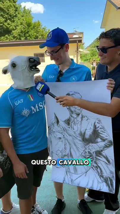 A Castel di Sangro, spunta un regalo "equino" per Max Allegri! - VIDEO