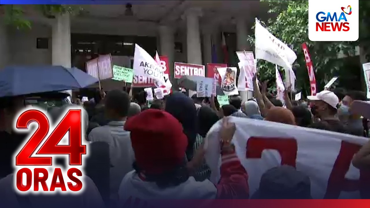 Pagpapatigil sa dagdag-minimum wage sa Metro Manila, ipinrotesta sa DOLE at Pasig RTC | 24 Oras