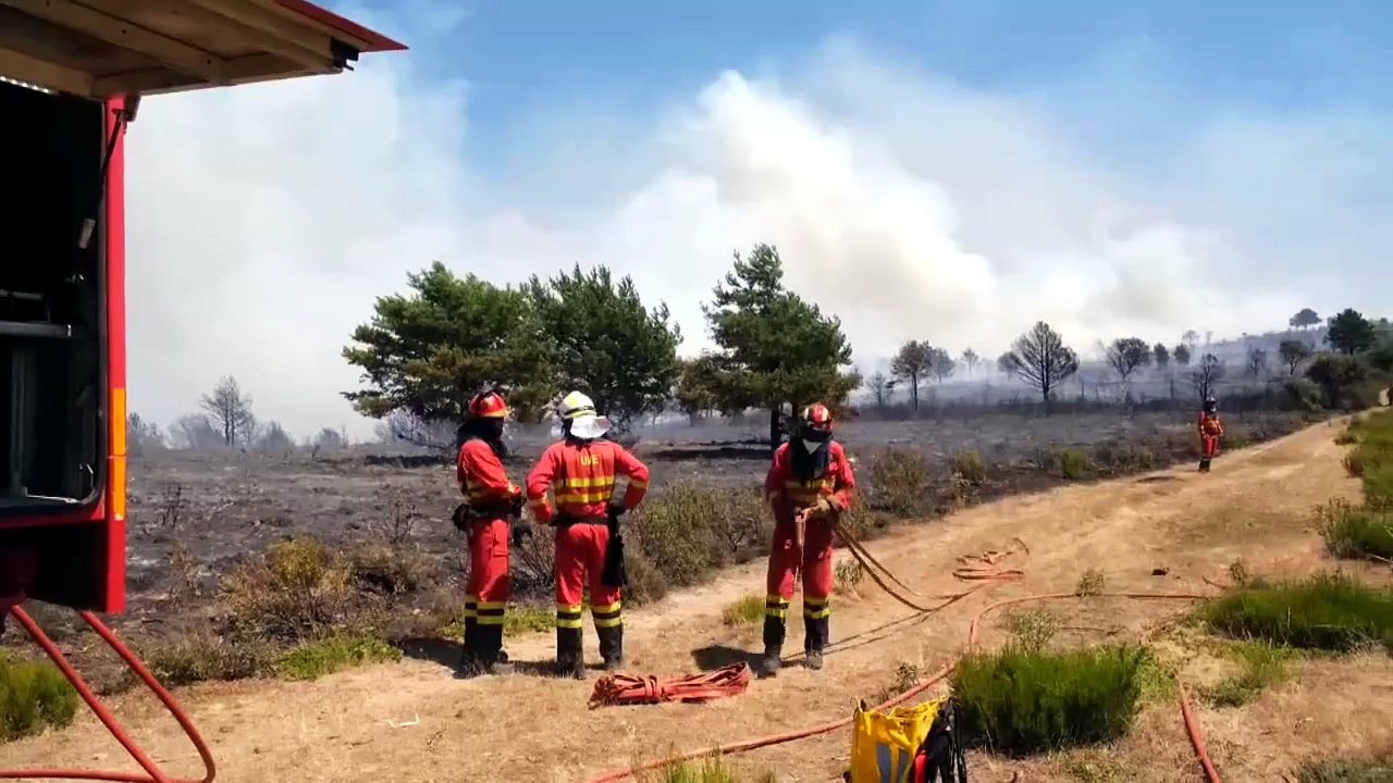 Controlado el incendio de La Mierla (Guadalajara), que ha afectado a 32.000 hectáreas