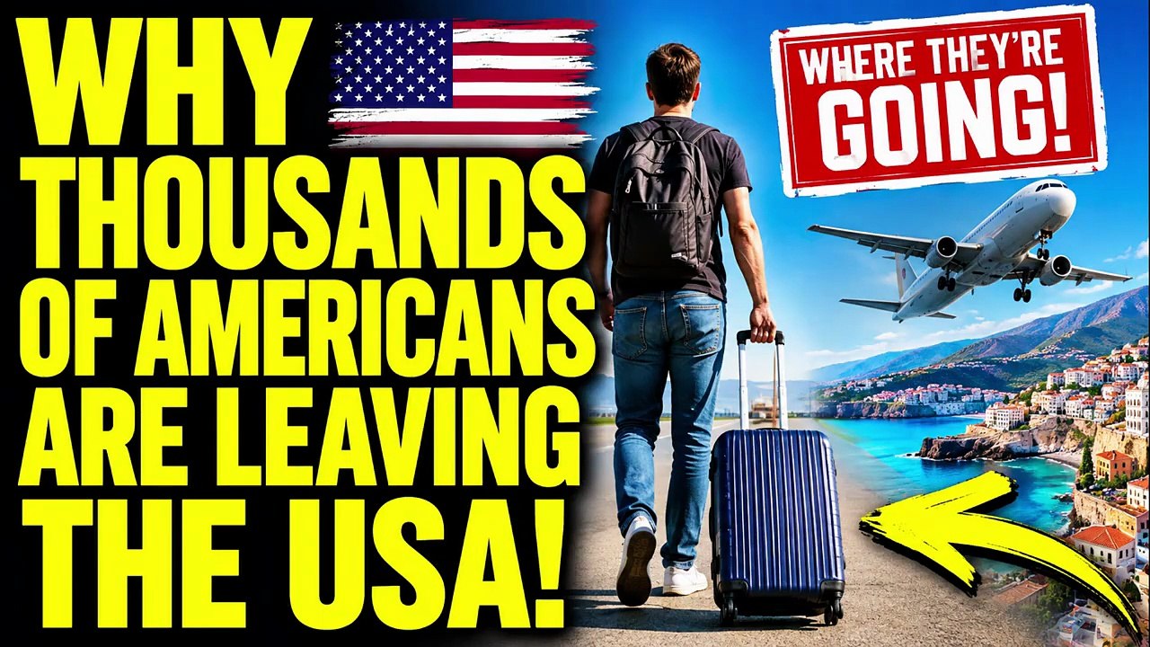 WHY THOUSANDS OF AMERICANS ARE LEAVING THE USA!!!..#usa #america #us #europe #leavingamerica #expat