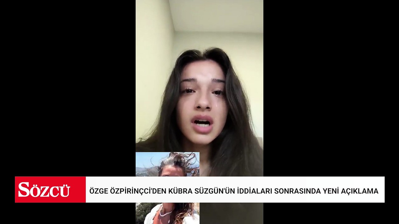 Özge Özpirinçci'den Kübra Süzgün'ün iddiaları sonrasında yeni açıklama