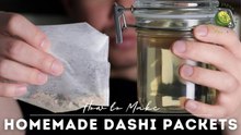 How to Make Homemade Dashi Packets That Brew Overnight