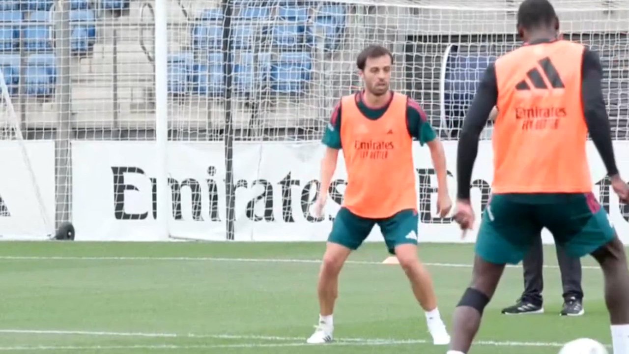 Mejores momentos del entrenamiento del Real Madrid: vuelve Vini, se estrena Bernardo SIlva...