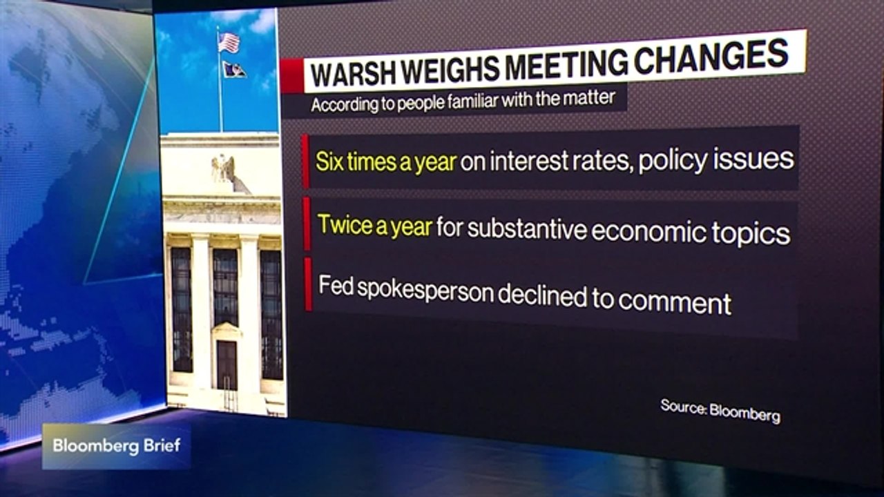 Fed's Warsh Floats a Rethink of FOMC Policy Meeting Frequency
