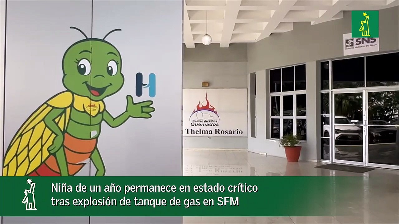 Niña de un año permanece en estado crítico tras explosión de tanque de gas en SFM