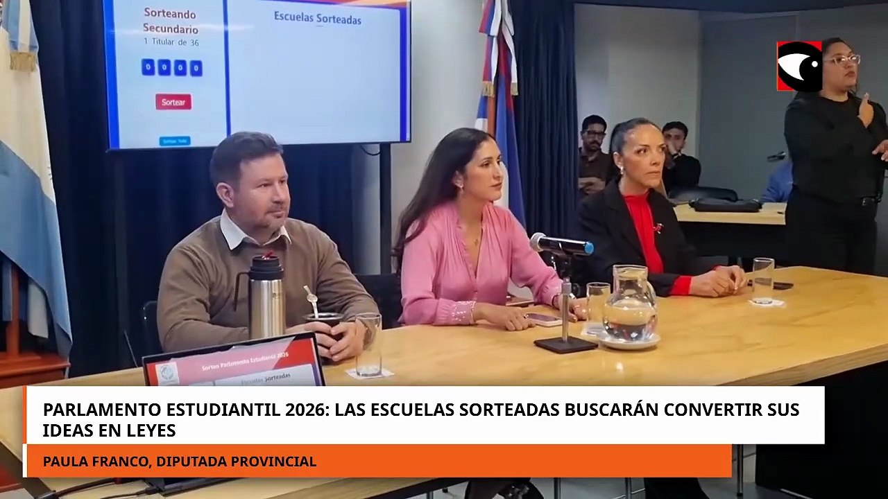 Parlamento Estudiantil 2026: las escuelas sorteadas buscarán convertir sus ideas en leyes