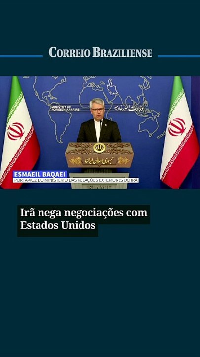 Irã nega negociações com Estados Unidos