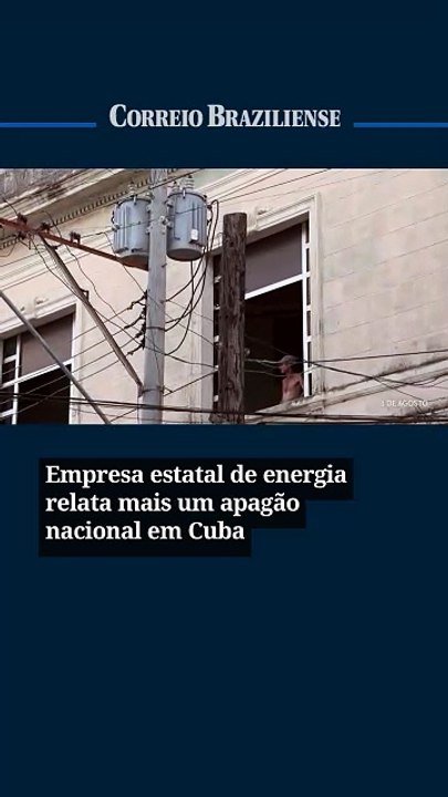 Empresa estatal de energia relata mais um apagão nacional em Cuba