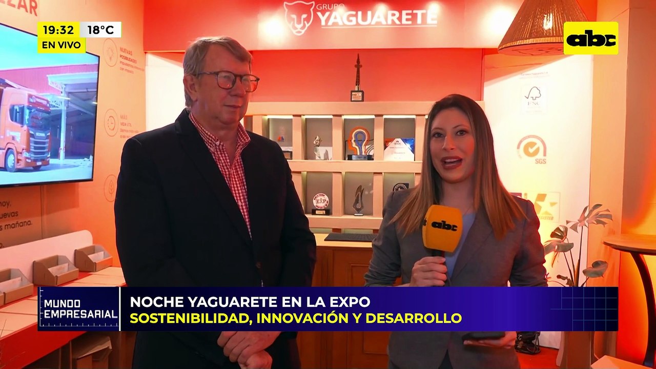 Mundo empresarial: Noche Yaguarete en la expo