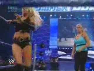 Smackdown 7.11.08 - Natalya & Maryse vs. Michelle & Cherry