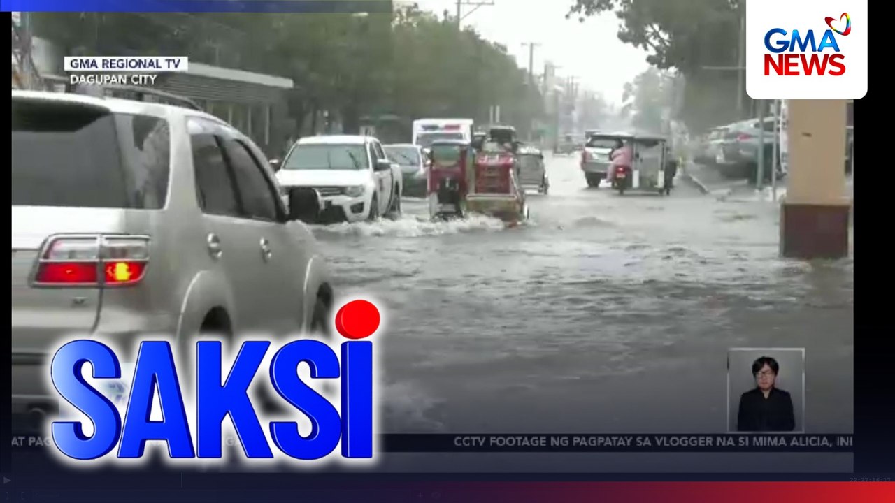 Bagyong Luis, nagpabaha sa Pangasinan at ilan pang bahagi ng Luzon | Saksi