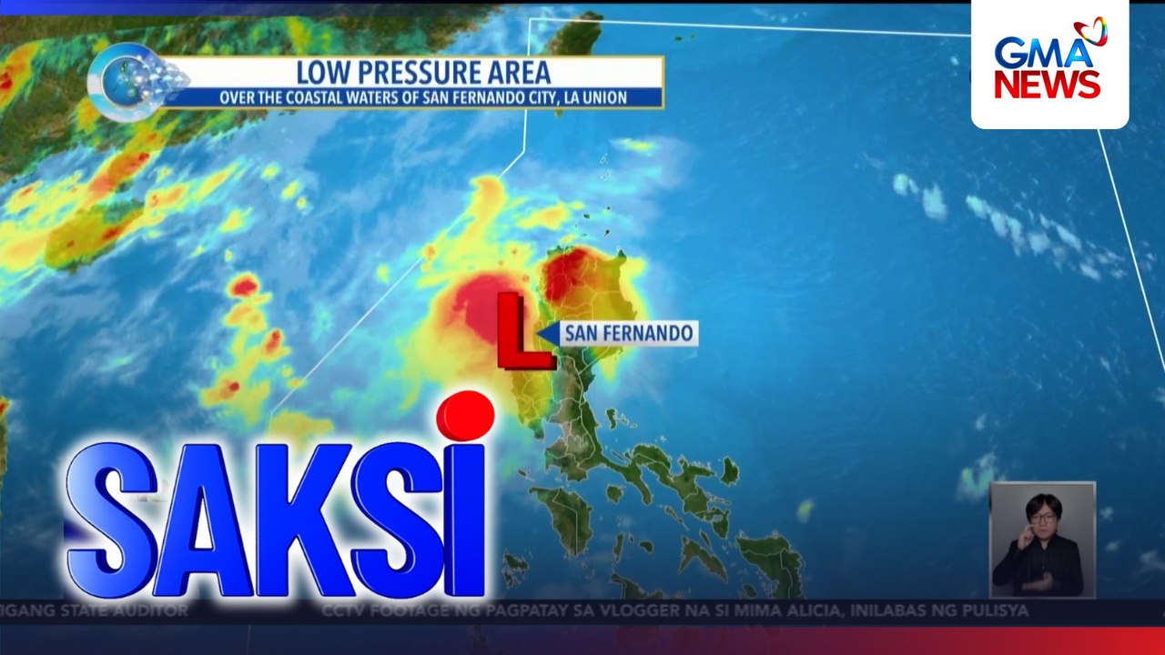 Bagyong Luis, humina at naging low pressure area na | Saksi